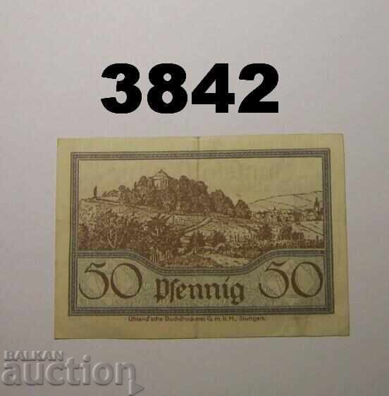 Cannstatt 50 pfennig 1918 Germania cu preț € 1.40 | 2.74 BGN