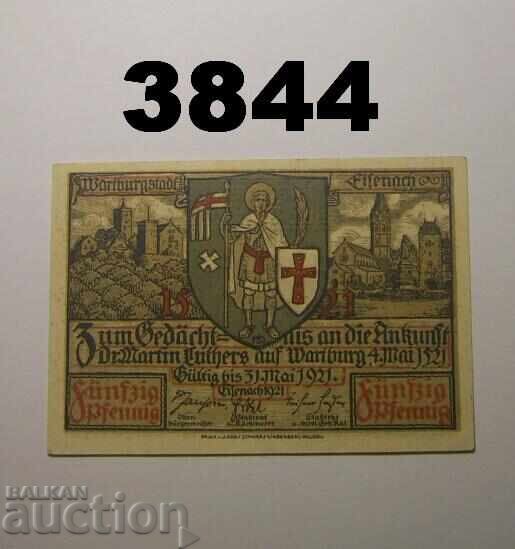Eisenach 50 pfennig 1921 Germania