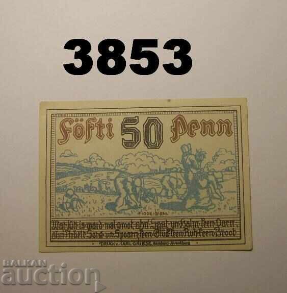 Stormarn 50 pfennig 1920 Germania cu preț € 1.00 | 1.96 BGN