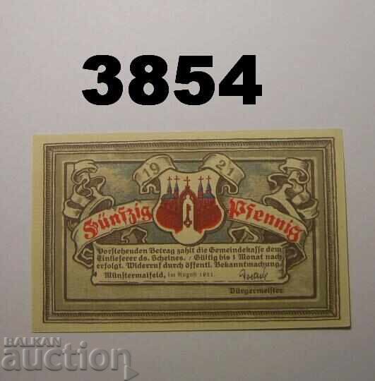 Münstermaifeld 50 pfennig 1921 Germany