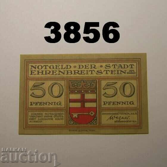 Ehrenbreitstein 50 pfennig 1921 Germany