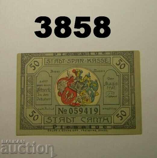 Γερμανία 50 pfennig 1922
