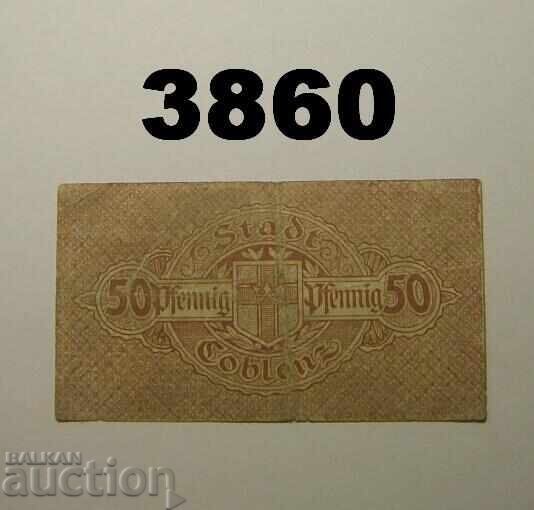 Κομπλέντς 50 πφένιχ 1919 Γερμανία με τιμή € 0.50 | 0.98 BGN