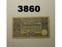 Coblenz 50 pfennig 1919 Germany