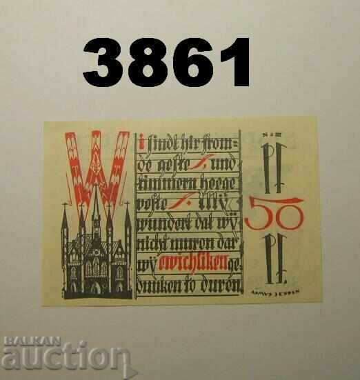Λίμπεκ 50 φεννίγκ 1921 Γερμανία με τιμή € 1.00 | 1.96 BGN