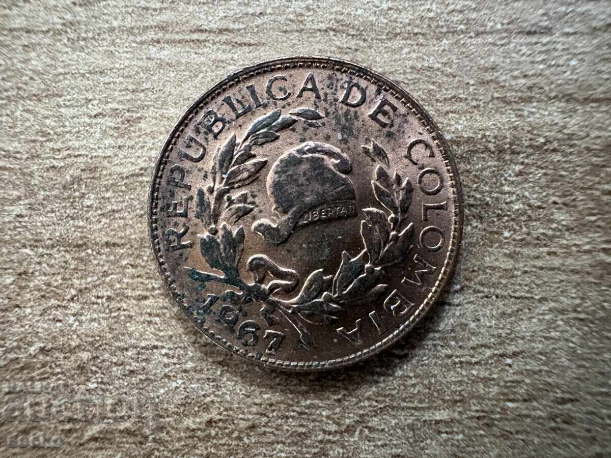 Columbia - 1 centavo (1967) cu preț € 0.45 | 0.88 BGN Columbia - 1 centavo (1967) cu preț € 0.45 | 0.88 BGN