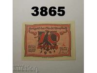 Arnstadt 10 pfennig 1921 Germany