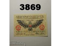 Λίμπεκ 50 φεννίγκ 1921 Γερμανία