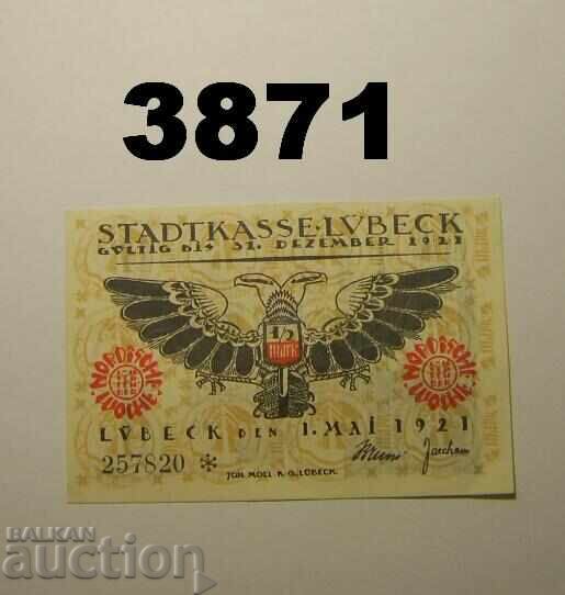 Lübeck 50 Pfennig 1921 Germany