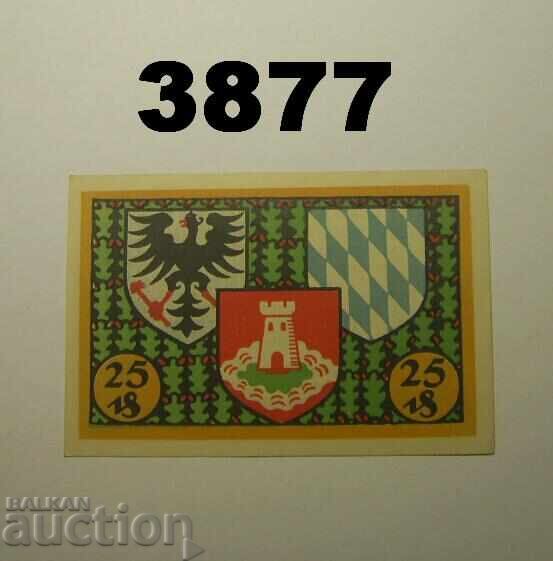 Pasing 25 pfennig 1918 Германия с цена € 4.00 | 7.82 лв.