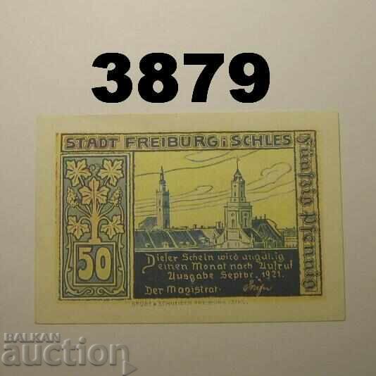Freiburg i. Schles 50 πφένιχ 1921 Γερμανία