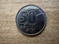 Brazilia - 50 centavos (1989)