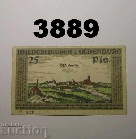 Wildeshausen 25 pfennig 1921 Germany
