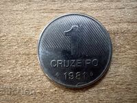 Brazil - 1 Cruzeiro (1981)