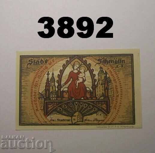Schmölln 75 pfennig 1921 Germania