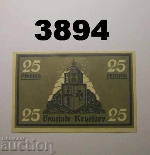 Kevelaer 25 pfennig 1921 Germany with price € 1.00 | 1.96 BGN