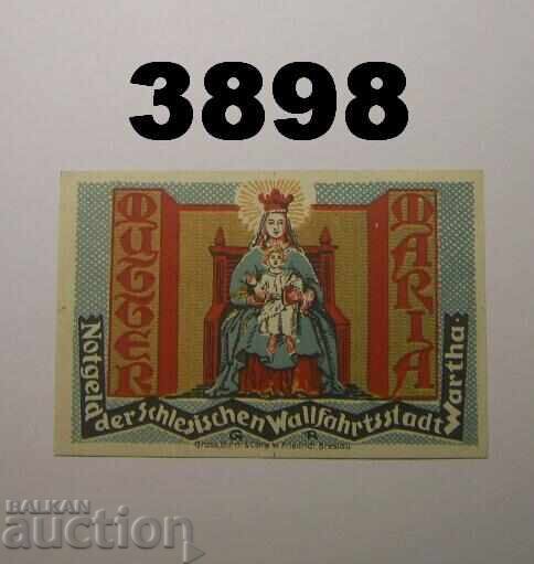 Wartha 50 pfennig 1921 Γερμανία με τιμή € 1.00 | 1.96 BGN