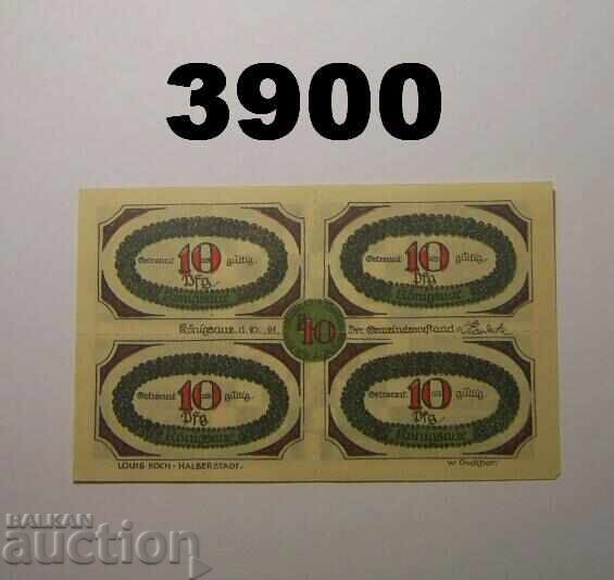 Königsaue 40 pfennig 1921 Germany
