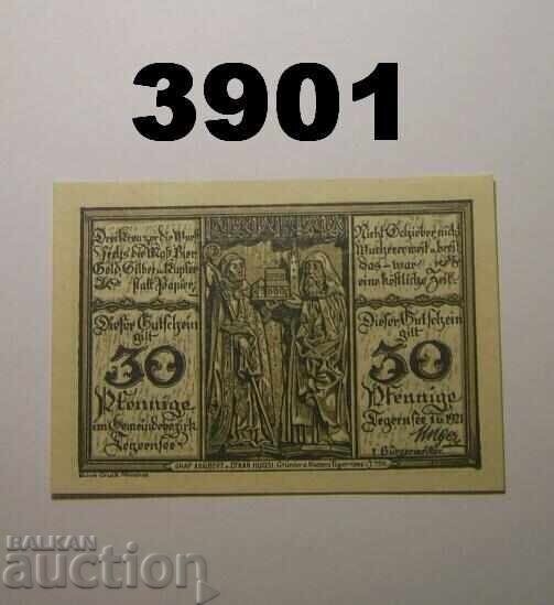 Tegernsee 30 pfennig 1921 Germania