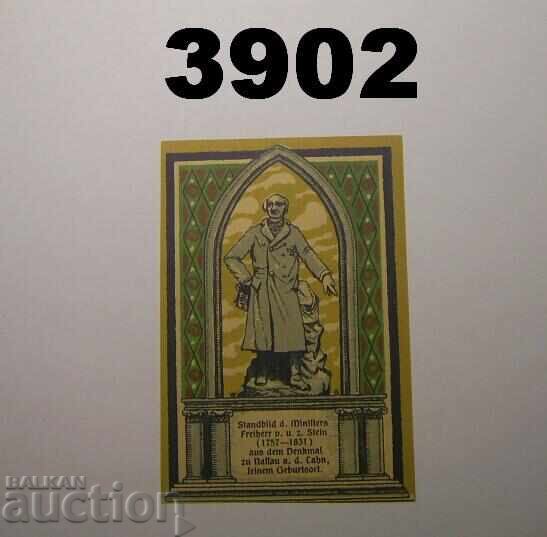 Fruit near Ems 75 pfennig 1922 Germany with price € 0.80 | 1.56 BGN