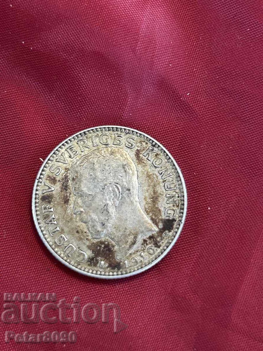 1 корона 1910 Швеция 643000 тираж