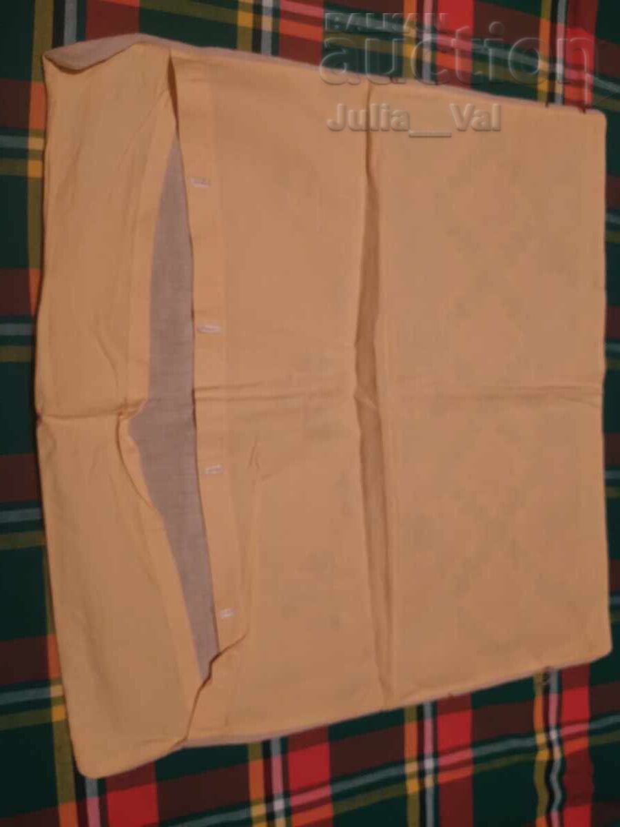 Παράδοση Χειροποίητη κεντημένη μαξιλαροθήκη BZC από 0.01 σεντ