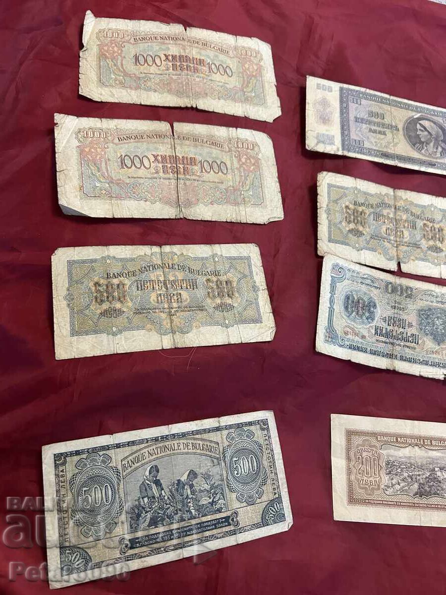 Παρτίδα βουλγαρικών βασιλικών χαρτονομισμάτων - 5