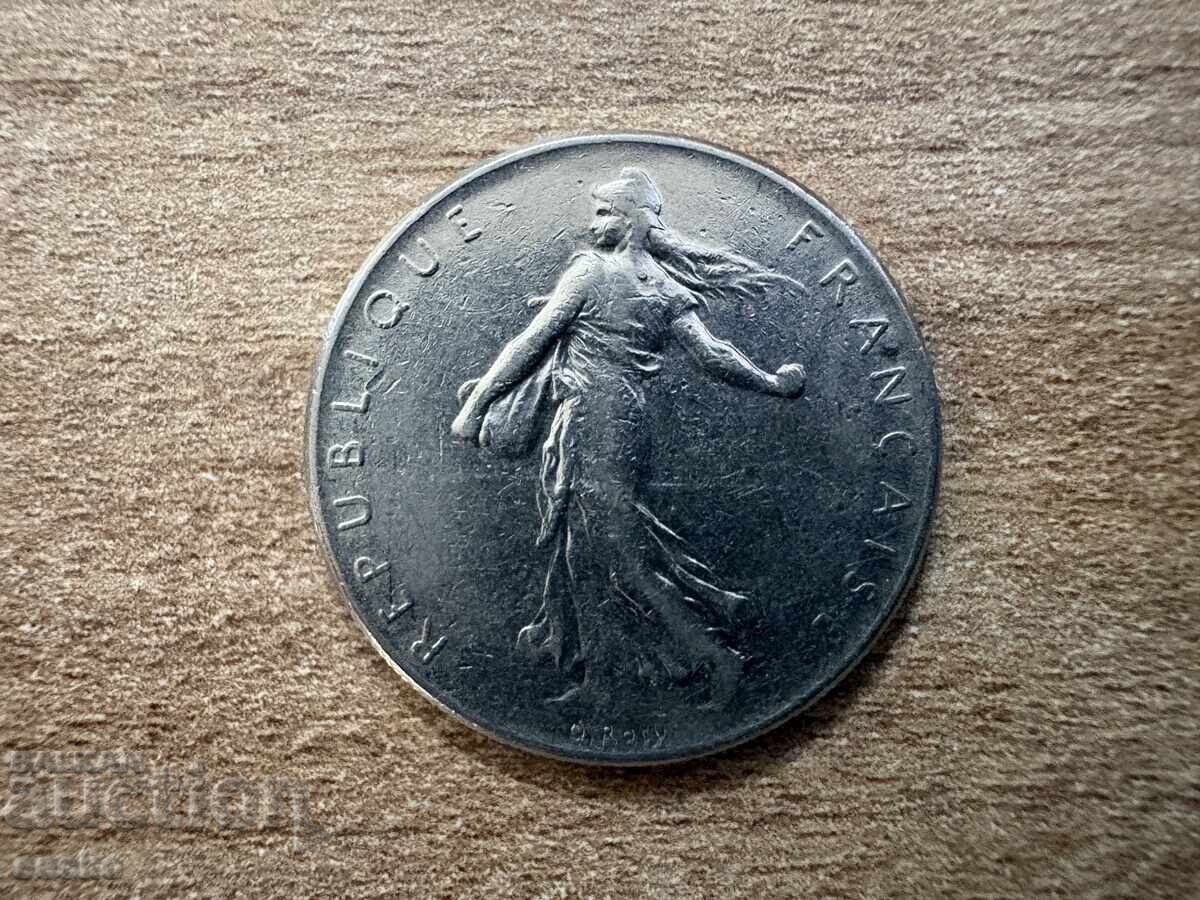 Franța - 1 franc (1960) cu preț € 0.10 | 0.20 BGN Franța - 1 franc (1960) cu preț € 0.10 | 0.20 BGN