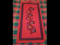 Μεγάλη χειροποίητη υφαντή και κεντημένη μαξιλαροθήκη 2 από 0.01 cents