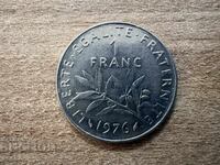 Franța - 1 franc (1976)