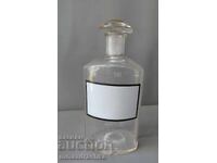 Sticla veche de farmacie