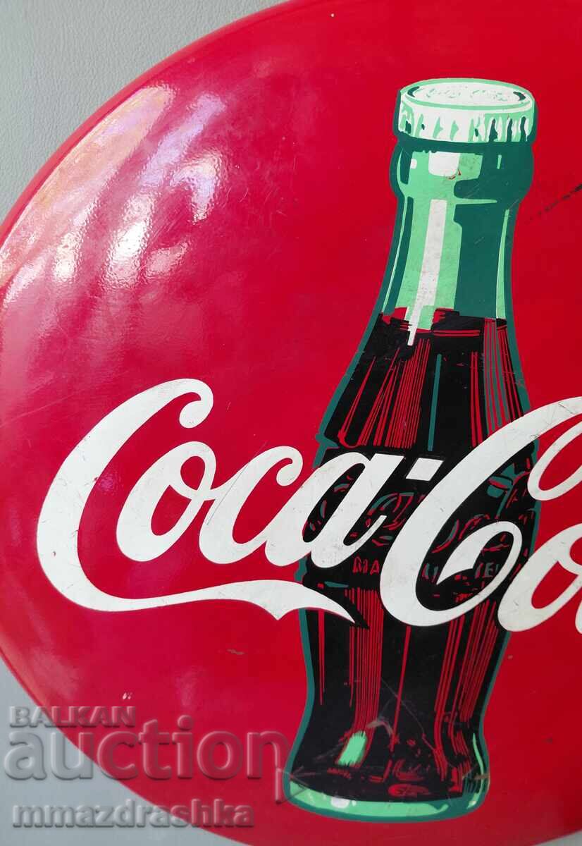Reclamă socialistă mare la Coca-Cola cu preț € 3.50 | 6.85 BGN