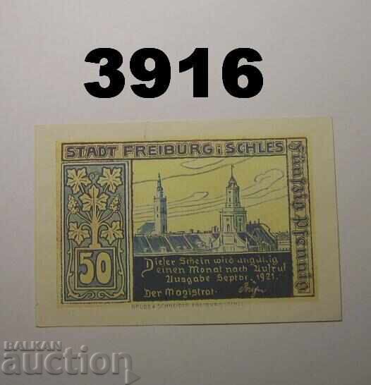 Freiburg i. Schles 50 pfennig 1921 Germany