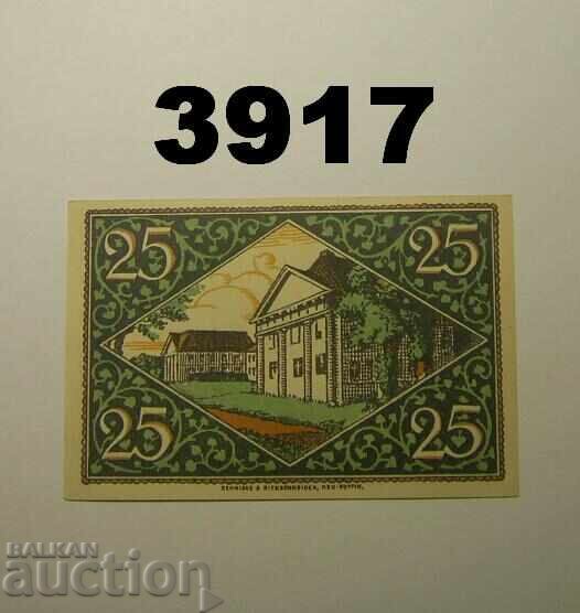 Rheinsberg 25 pfennig 1922 Германия с цена € 1.00 | 1.96 лв.