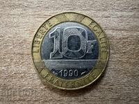 Franța - 10 franci (1990)