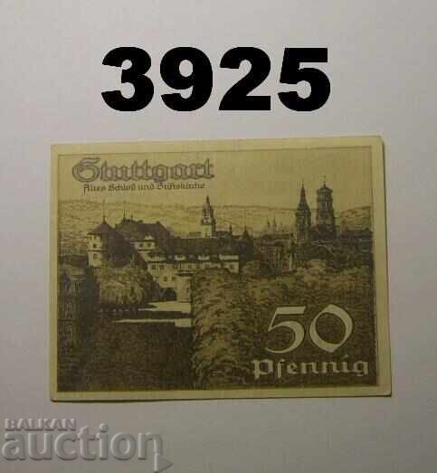 Στουτγκάρδη 50 φενίχ 1921 Γερμανία με τιμή € 0.80 | 1.56 BGN