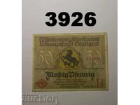 Στουτγκάρδη 50 φενίχ 1921 Γερμανία