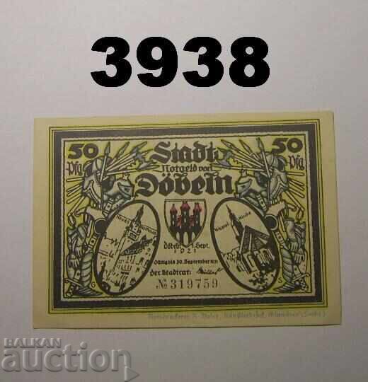 Döbeln 50 pfennig 1921 Германия