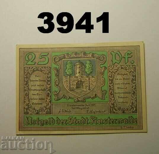 Finsterwalde 25 pfennig 1921 Германия