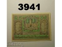 Finsterwalde 25 pfennig 1921 Germany