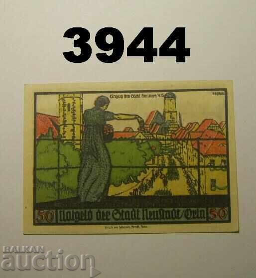 Neustadt a. d. Orla 50 pfennig 1921 Germany with price € 1.00 | 1.96 BGN