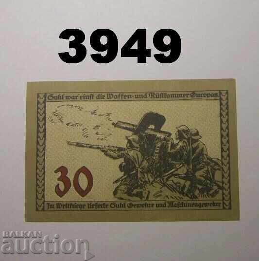 Suhl 30 pfennig 1922 Germania cu preț € 1.00 | 1.96 BGN