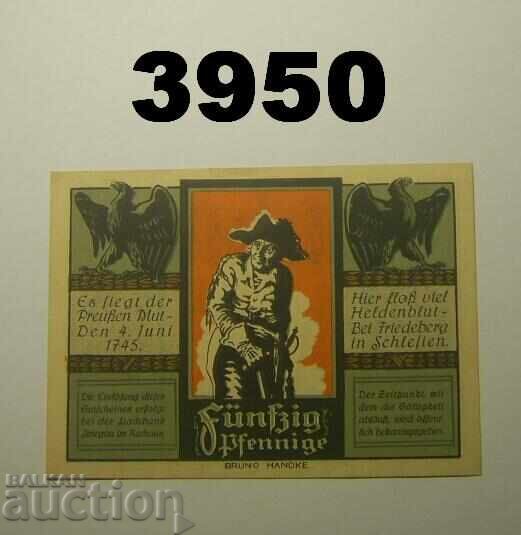 Στρίγκαου 50 φεννίγκ 1921 Γερμανία με τιμή € 1.00 | 1.96 BGN