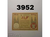 Brieg 25 pfennig 1921 Γερμανία
