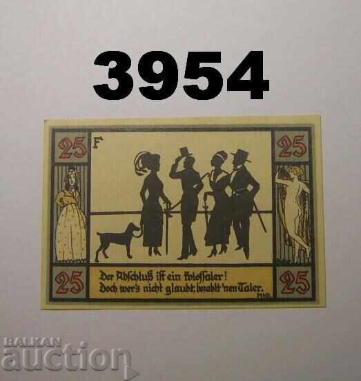 Apolda 25 pfennig 1921 Germany with price € 1.00 | 1.96 BGN