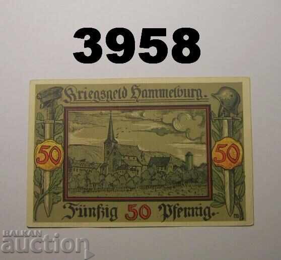 Hammelburg 50 pfennig 1918 Germania cu preț € 0.50 | 0.98 BGN