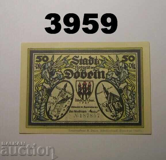 Döbeln 50 pfennig 1921 Германия