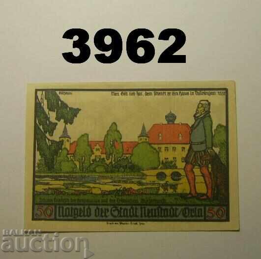 Neustadt a. d. Orla 50 pfennig 1921 Германия с цена € 1.00 | 1.96 лв.