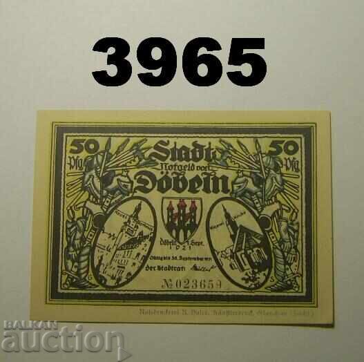Döbeln 50 pfennig 1921 Германия