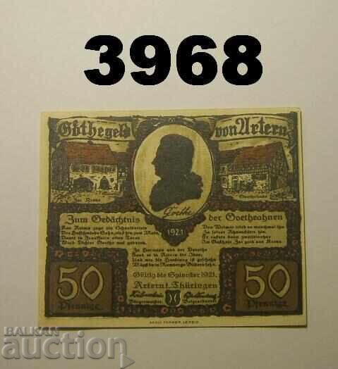 Artern 50 pfennig 1921 Германия